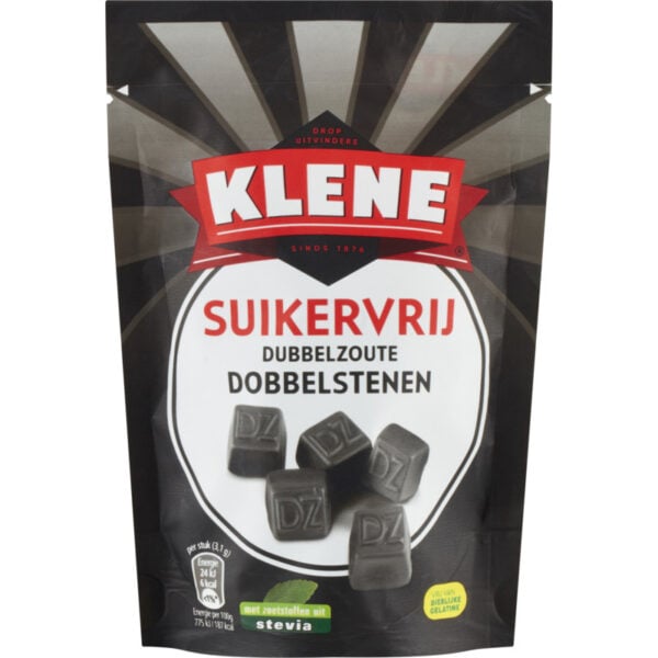 Klene Sugar Free Dubbelzoute - 110g
