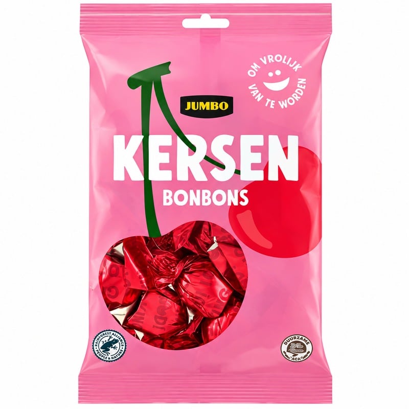 Jumbo Cherry Bonbons - 250g