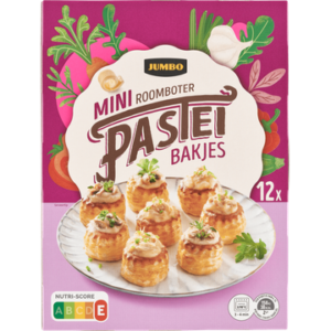 Jumbo Mini Pastry Baskets 12 piece - 84g