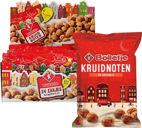 Bolletje Kruidnootjes (Shortbread Nuts) - 100g