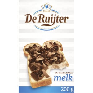 De Ruijter Chocolate Flakes Milk - 200g